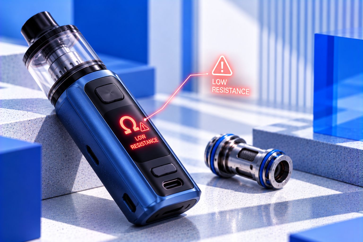 Why Does My Vape Say “Low Resistance”? Causes and Safe Troubleshooting